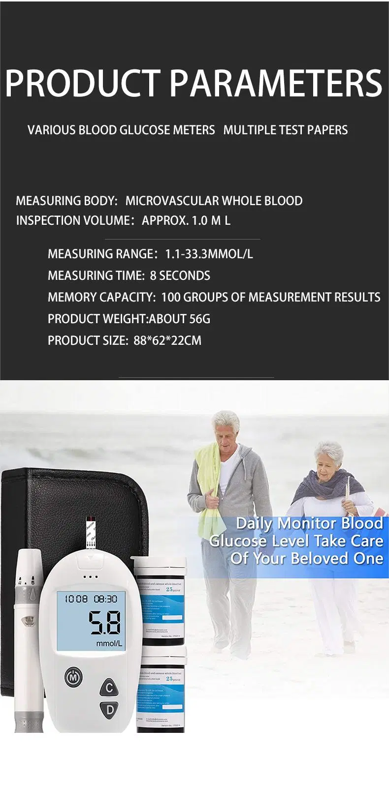 Bp Machine Blood Glucose Monitor