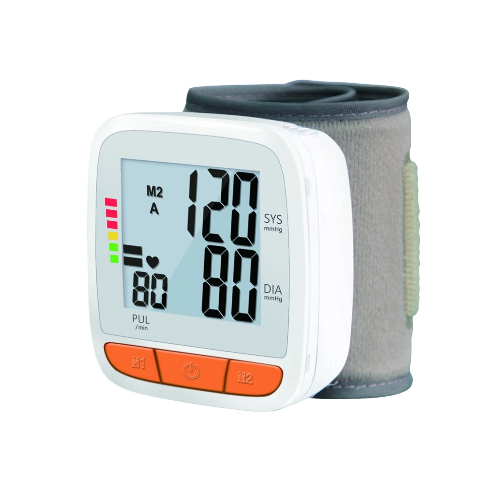 CE ISO Approved Medical Wrist Digital Blood Pressure Monitor