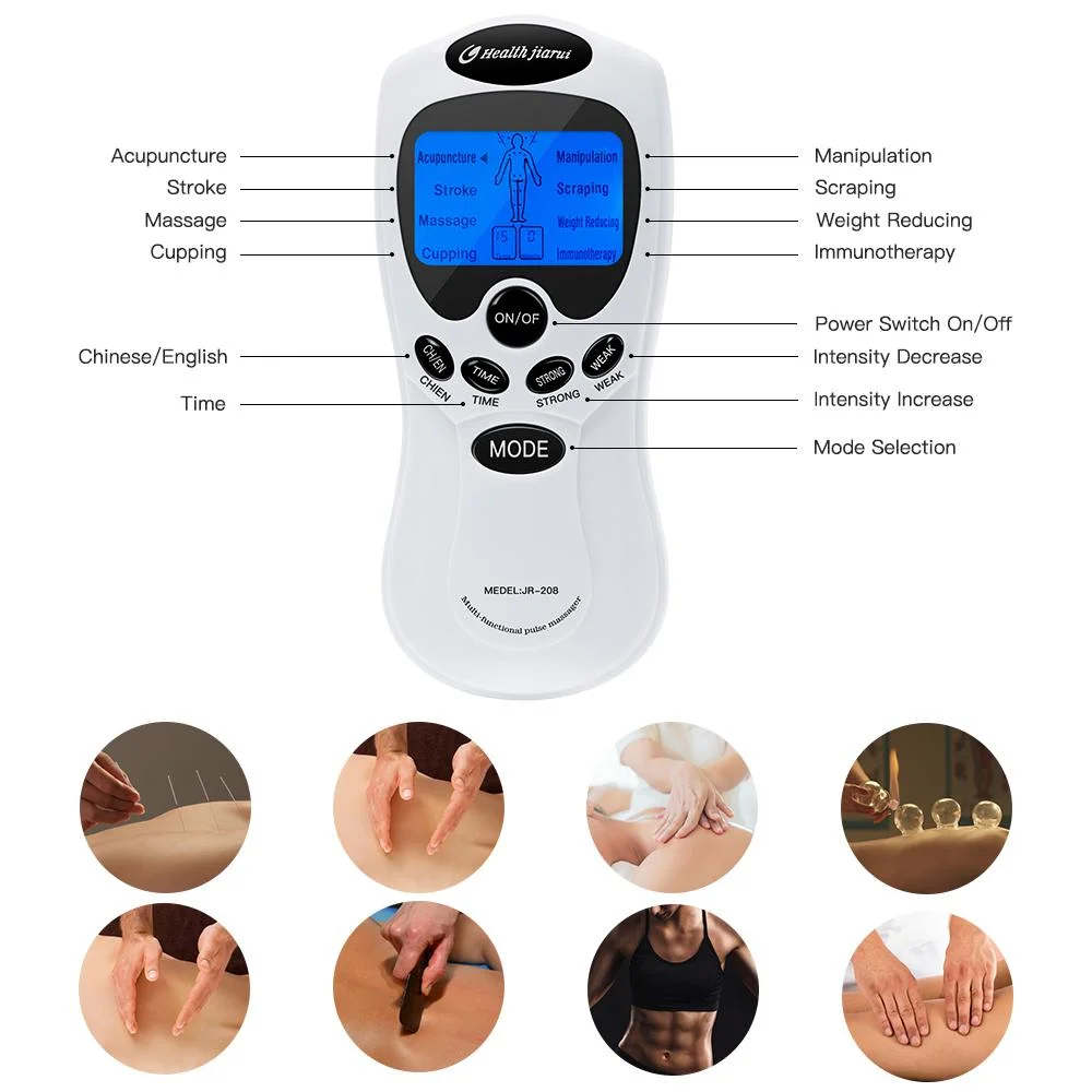 Hot Sales Portable Tens Acupuncture Digital Pulse Massager Smart Device
