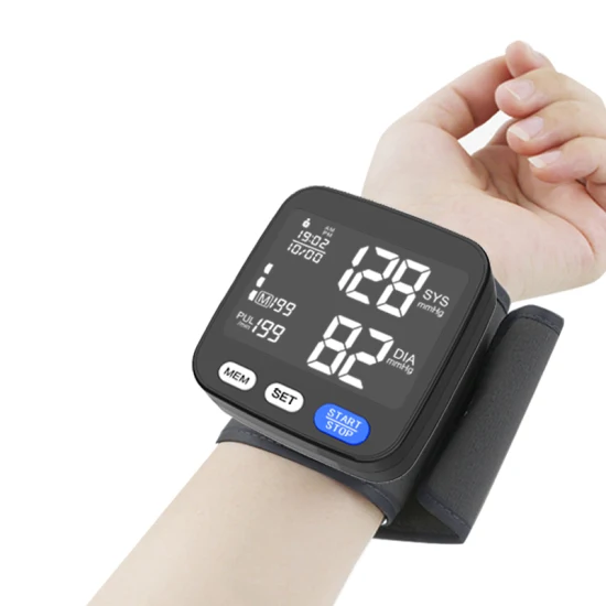 Hottest Medical Supply Digital Bp Machine Wrist Blood Pressure Monitor with CE/ISO 13485/510K Certificate