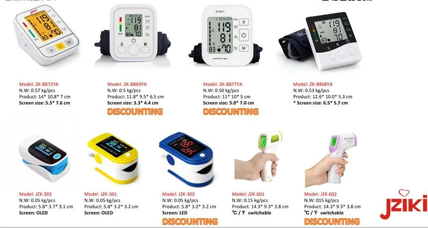Jziki Talking Automatic Upper Arm Tensiometer Sphygmomanometer Digital Blood Pressure Monitor
