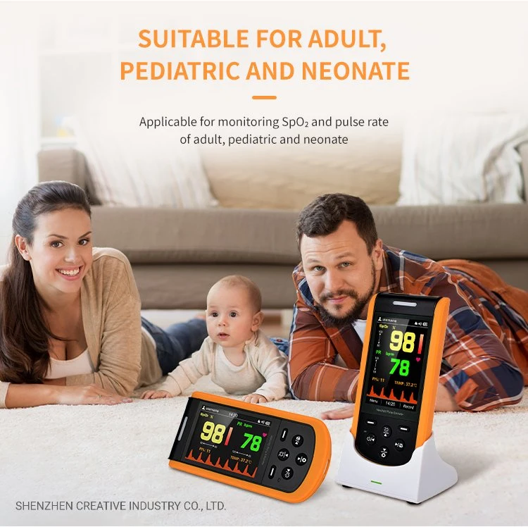 Lepu Adult Pediatric Neonate Oximeter Rechargeable Medical Finger Price Oxy Meter Bluetooth Fingertip Handheld Pulse Oximeter