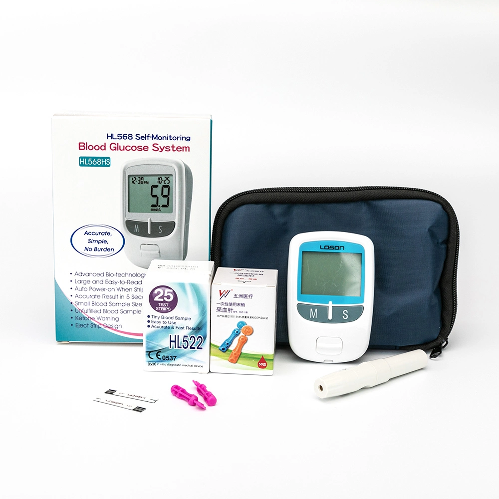 Patient Monitor Blood Glucose (SMBG) Meter Blood Sugar Monitor