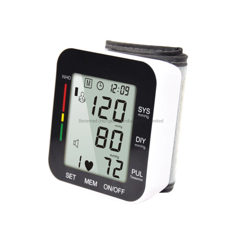 Cheap Automatic Wrist Type Electric Digital Blood Pressure Monitor