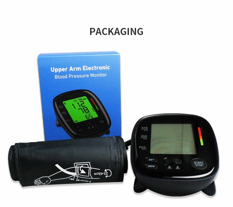 Rechargeable Digital Automatic Heart Rate Sphygmomanometer Touch Screen Voice Wrist Blood Pressure Monitor