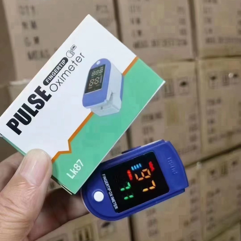 Factory Warehouse Spot Blood Oxygen Monitoring Home OLED Digital Finger Pulse Oximeter Lk87