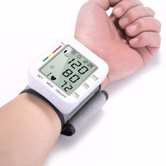 Hottest Medical Supply Digital Bp Machine Wrist Blood Pressure Monitor with CE/ISO 13485/510K Certificate