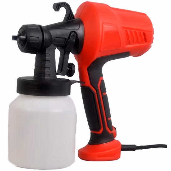 Tolhit Power Tools Factory 400W DIY Portable Cordless HVLP Airless Sprayer Nozzle Spraying Mini Painting Machine Electric Paint Spray Gun for Home Wall Car