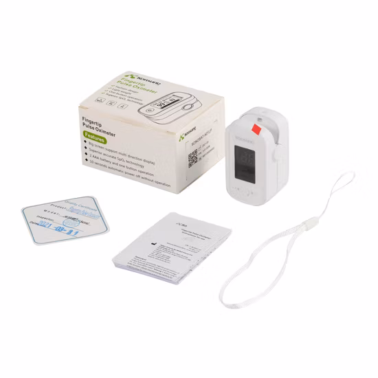 F02lp Compact Design Fingertip Pulse Oximeter with Bluetooth Function