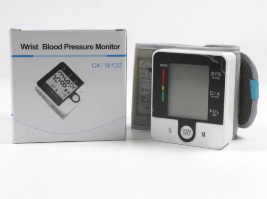 Best Selling Medical Equipment Home Hospital Use Automatic Intelligent Electronic Wrist Blood Pressure Meter Monitor