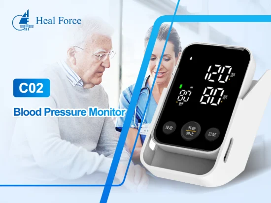 High Quality Bp Monitor Sphygmomanometer Electronic Wrist Blood Pressure Monitor Wrist Tensiometer Rechargeable LED Heal Force