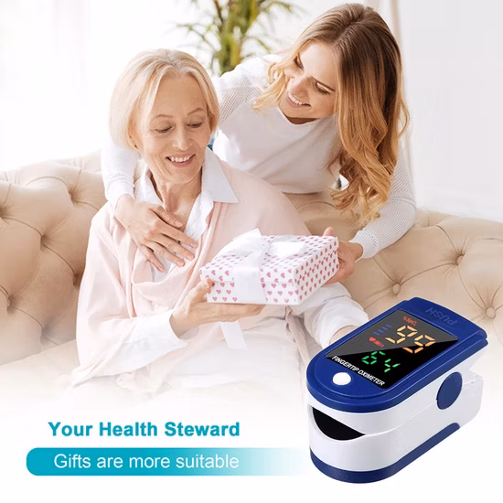 Factory Warehouse Spot Blood Oxygen Monitoring Home OLED Digital Finger Pulse Oximeter Lk87