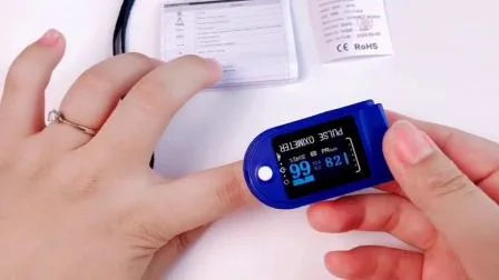 Factory Direct TFT Digital Screen Fingertip Pulse Oximet Blood Oxygen Meter Measurements Pulse Pulse Oximeter