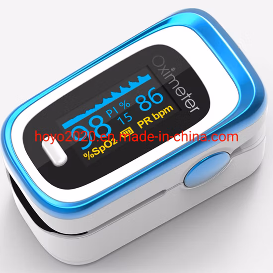 LED Screen Medical Equipment Finger Pulse Oximeter